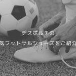 デスポルチの人気フットサルシューズをご紹介！