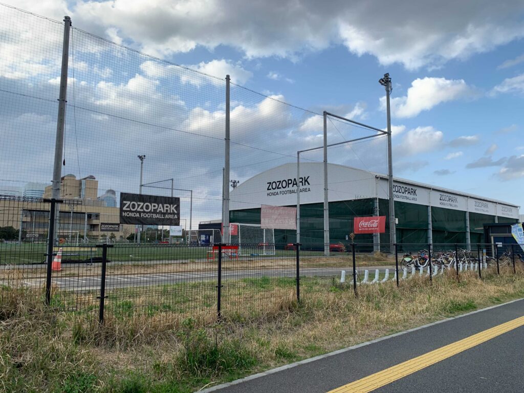 ZOZOPARK HONDA FOOTBALL AREAの外観