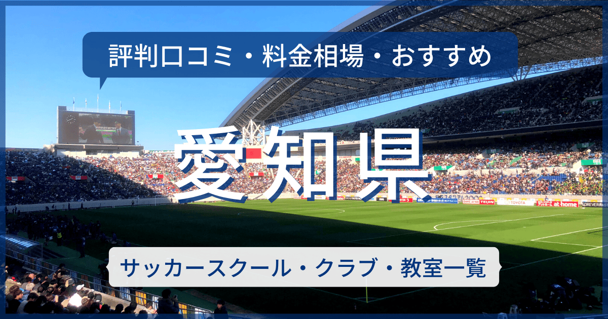 愛知県のおすすめサッカースクール・クラブ