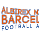 アルビレックス新潟バルセロナのロゴバナー